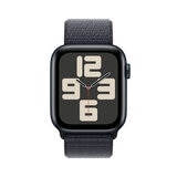 Apple Watch SE GPS + Cellular, 44mm Midnight Aluminium Case with Ink Sport Band Loop , MXGN3QA/A