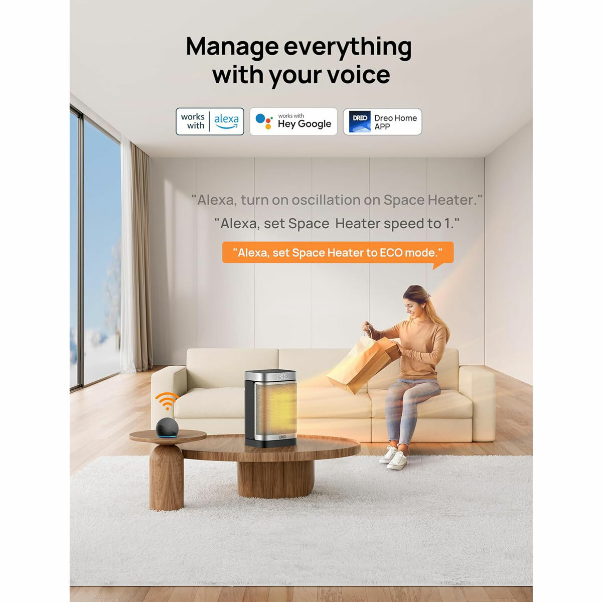 Dreo Atom Core Space Fan Heater