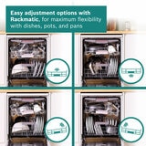 Bosch Series 4 SMS4EMI06G 14 Place Setting Dishwasher, B Rated in Inox