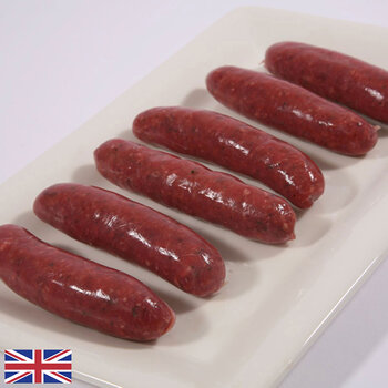 Holme Farmed Venison Venison & Pork Sausages, 40 x 50g