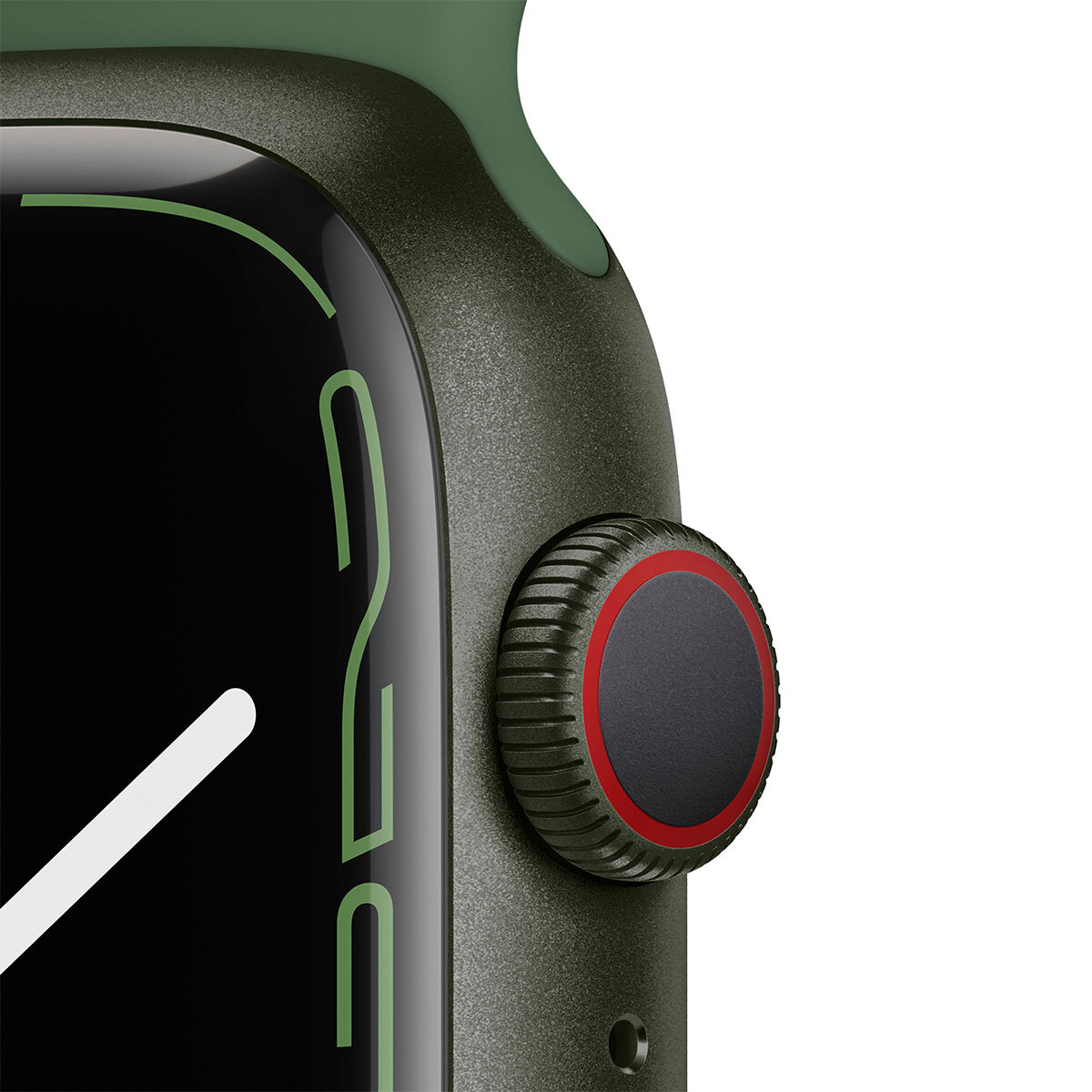 Buy Apple Watch Series 7 GPS + Cellular, 45mm Green Aluminium Case with Clover Sport Band, MKJR3B/A at costco.co.uk