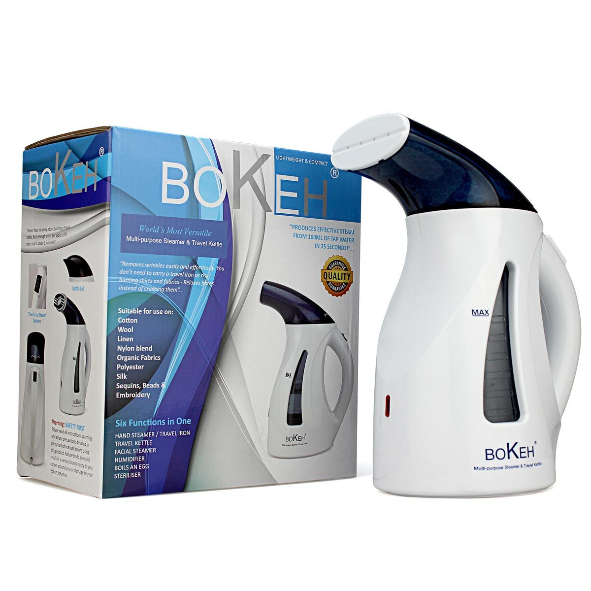 Bokeh Multi Purpose Steamer and Travel Kettle Costco UK