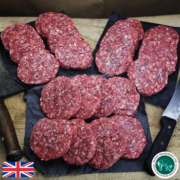 Taste Tradition Wagyu Beef Burgers, 24 x 170g (6oz)