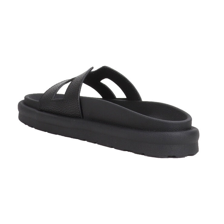 Pajar Ladies Leather Sandal in Black