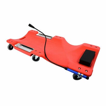 Hilka 40" Creeper with Magnetic Tray and Light