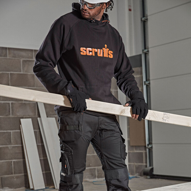 Scruffs Men's Work Tamworth Logo Hoodie