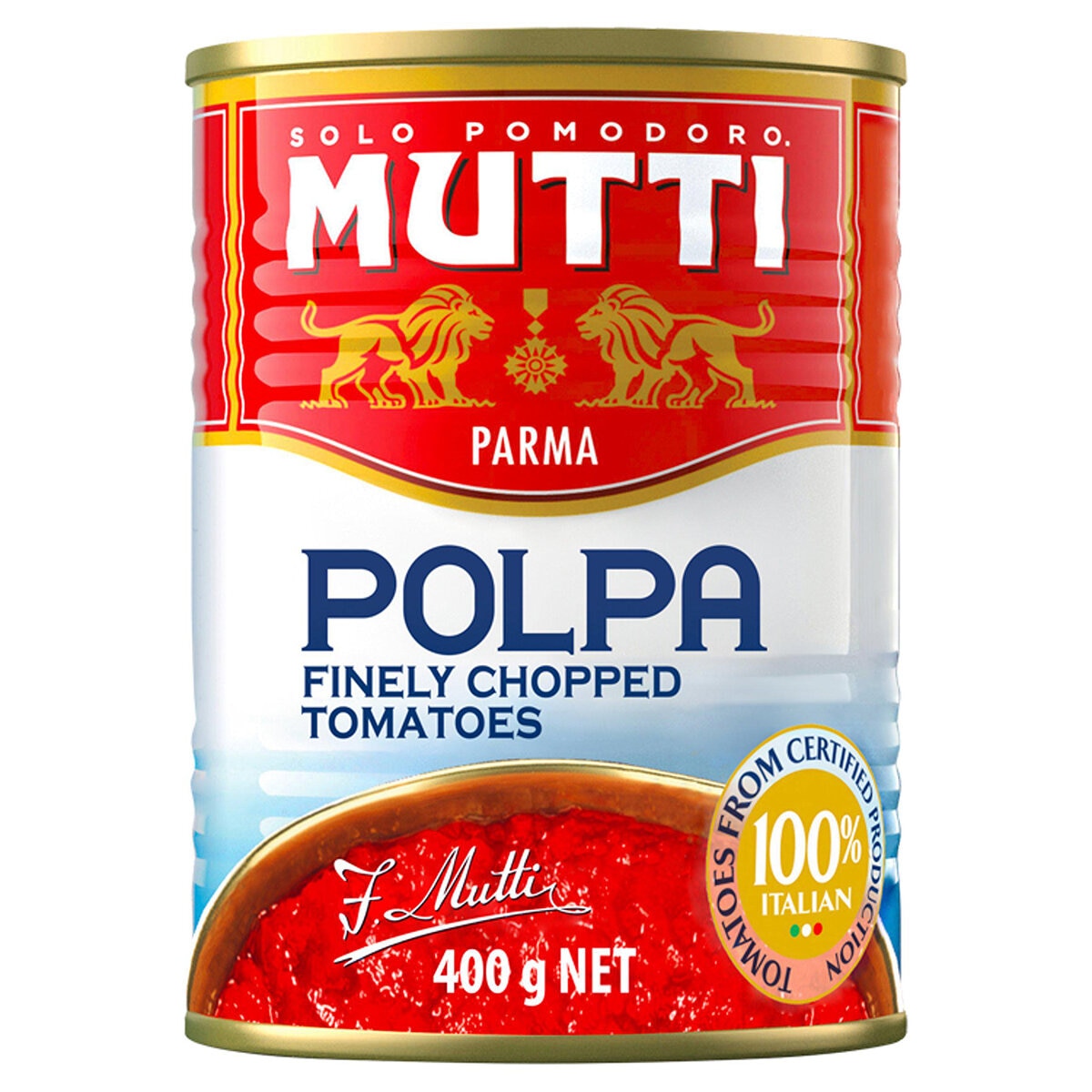 Mutti Polpa Chopped Tomatoes, 400g