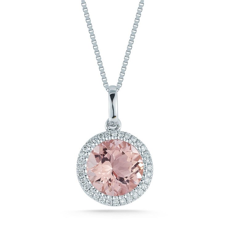Morganite And 0 10ctw Diamond Pendant 18ct White Gold Costco Uk - White Gold Pendant Costco Morganite And 0 10ctw Diamond Pendant 18ct White Gold Costco Uk - White Gold Pendant Costco