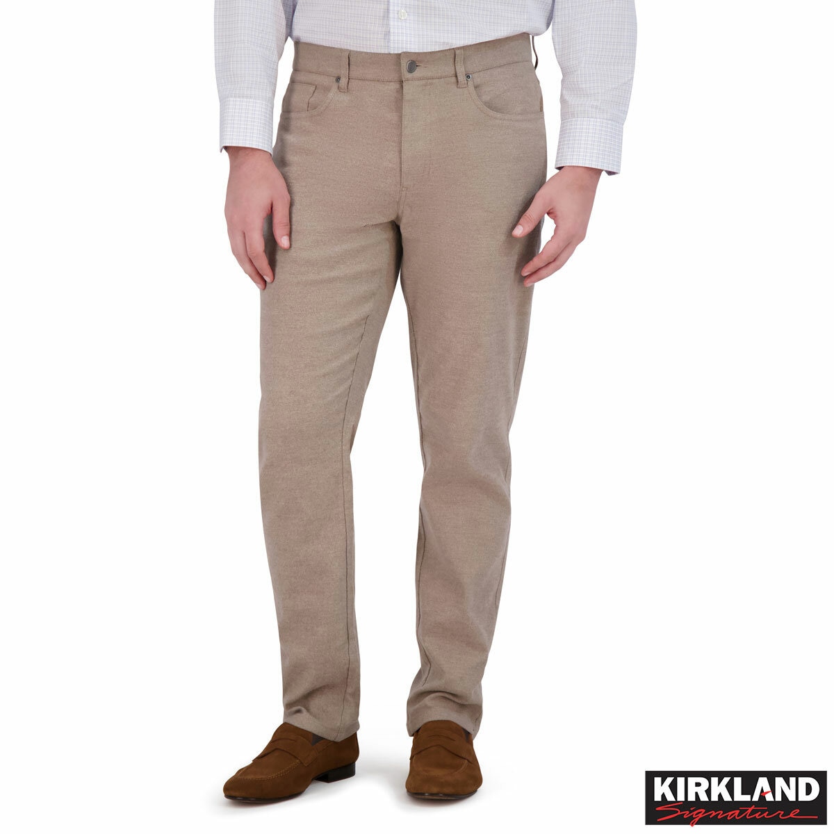 Kirkland Signature Men's Brushed 5-Pocket Pant