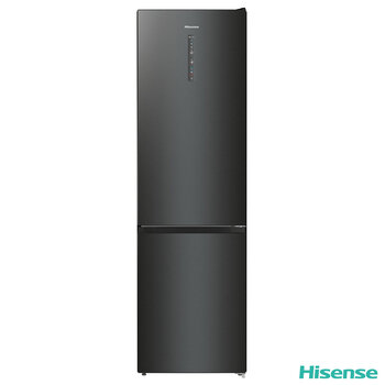 Hisense RB470N4SFC, Fridge Freezer, C Rated in Black 