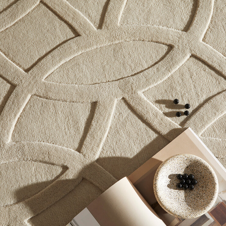Concept Looms Priory rug close up