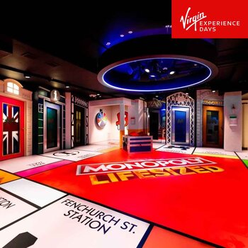 Virgin Experience Days Monopoly Lifesized Choice of All Boards Immersive Experience for Two – Peak (9+ Years)