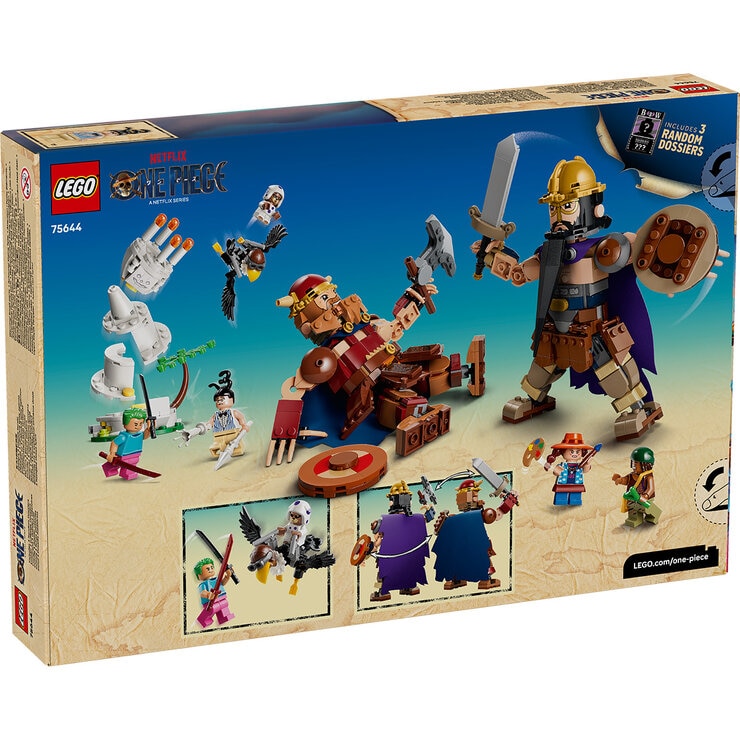 LEGO ONE PIECE Dorry vs. Brogy - Giants of Little Garden - Model 75644 (9+ Years) LEGO ONE PIECE Dorry vs. Brogy - Giants of Little Garden - Model 75644 (9+ Years)