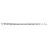 2.00ctw Round Brilliant Cut Diamond Double Row Bracelet, 18ct White Gold