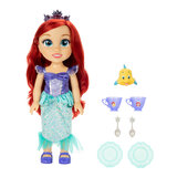 Buy Disney Tea Time Party Doll Ariel & Flounder Overview Image at Costco.co.uk