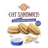 Violanta Oat Sandwich with Greek Yoghurt Filling, 3 x 180g