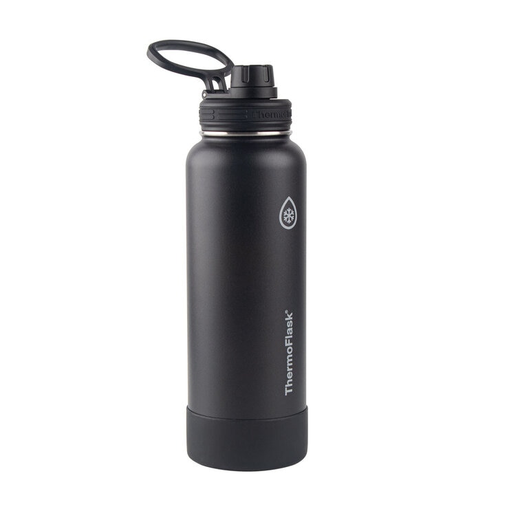 Thermoflask 2 pack in black and purple Thermoflask 2 pack in black and purple