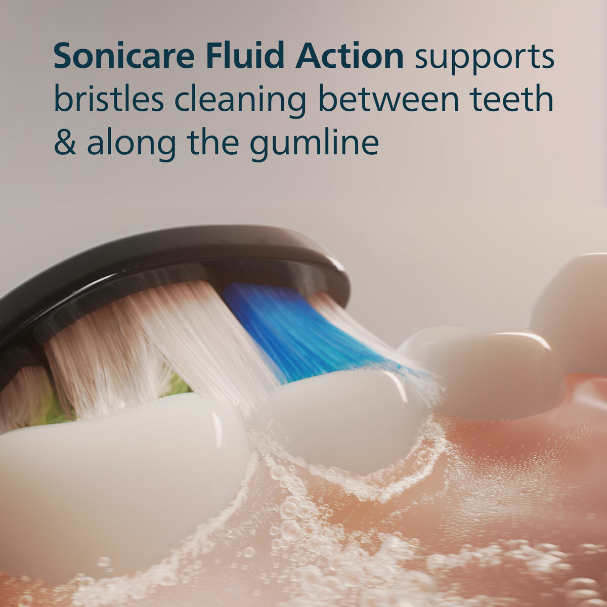 Philips Brush Head 6 Pack in White with sonicare fluid action Philips Brush Head 6 Pack in White with sonicare fluid action