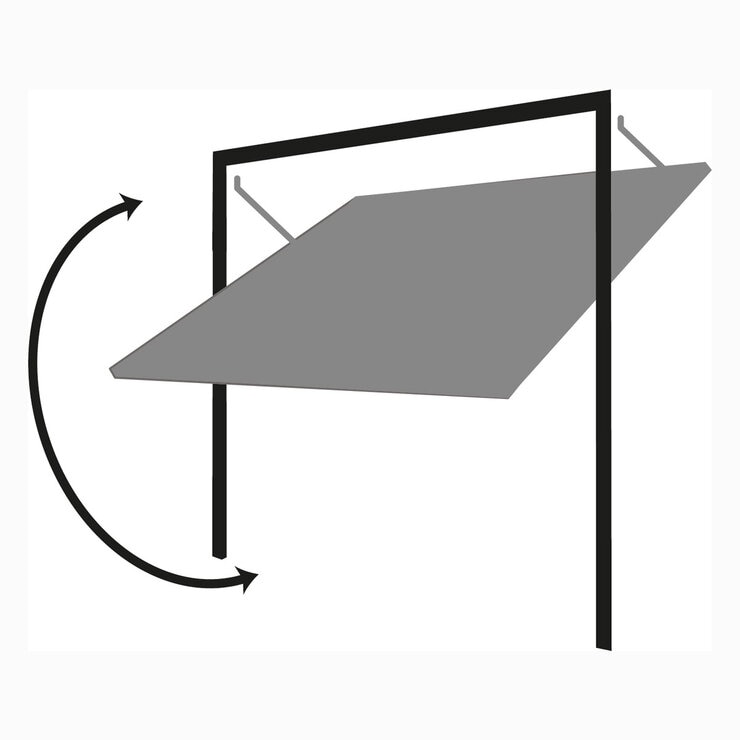 Cardale Haven Single Garage Door Canopy With Installation in 3 Colours Cardale Haven Single Garage Door Canopy With Installation in 3 Colours