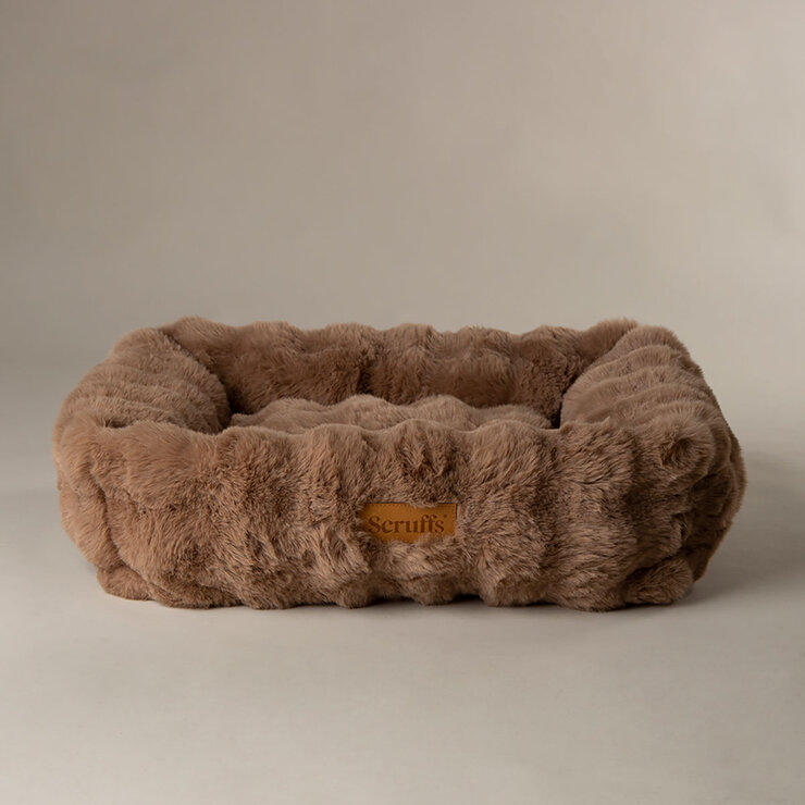 Scruffs Alpine Box Medium Pet Bed 60 x 50cm in Taupe