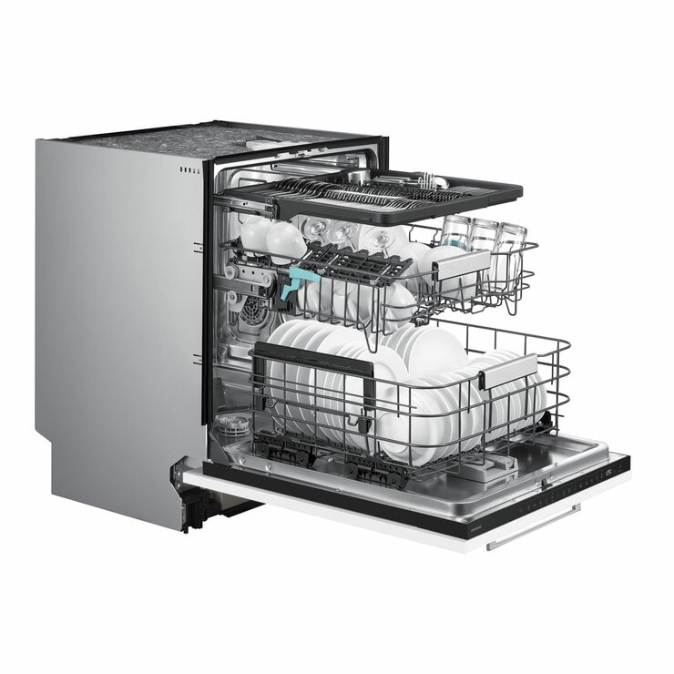 Samsung DW80H73VBB0U4 Integrated Dishwasher, B Rated Samsung DW80H73VBB0U4 Integrated Dishwasher, B Rated