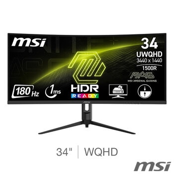 MSI 274QF Mag 180Hz WQHD Gaming Monitor, 9S6-3DB64H-070