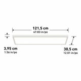 Artika Rayma LED Flat Panel Light with Backlight 121.4 x 30.5 cm Artika Rayma LED Flat Panel Light with Backlight 121.4 x 30.5 cm