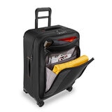 Briggs & Riley ZDX Medium Expandable Spinner In Black