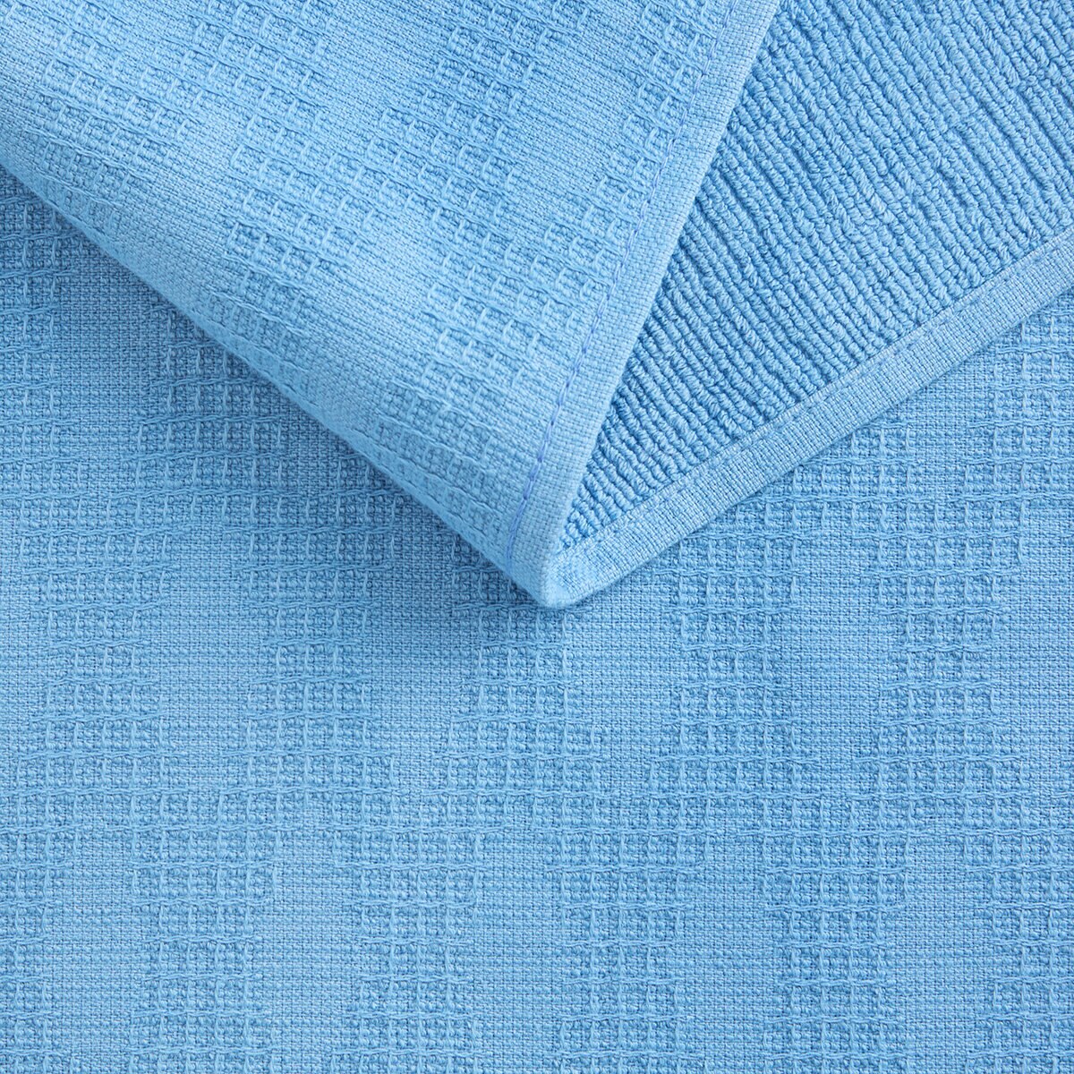 KitchenAid Printed Kitchen Towels Set 8 Pack in Blue