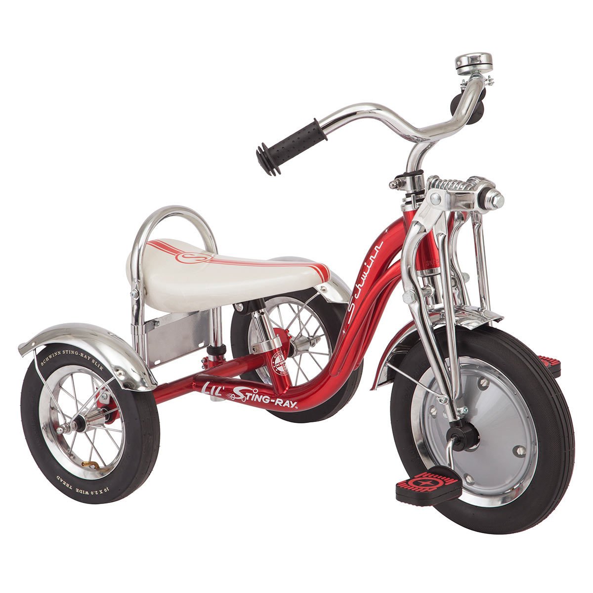 Schwinn Unisex Stingray Trike in red side angle