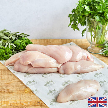 Herb Fed Free Range Skinless Chicken Breasts, 2kg  (Serves 8-10 people)