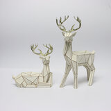 Buy 2pc Geometric Deer Front Image at Costco.co.uk