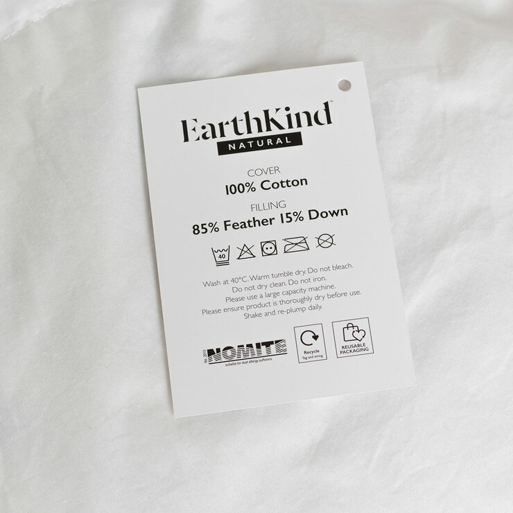 EarthKind™ Recycled Feather & Down 4.5 Tog Duvet