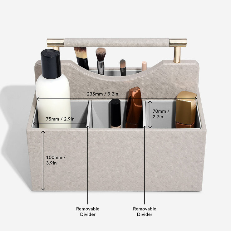 Taupe Classic Cosmetic Organiser