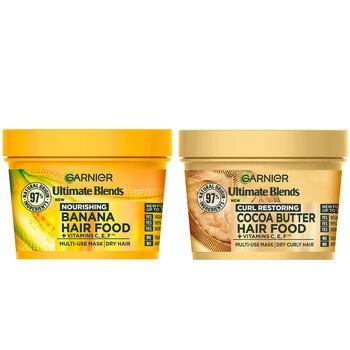 Garnier Ultimate Blends Hair Food Mask in 3 Options, 3 x 400ml