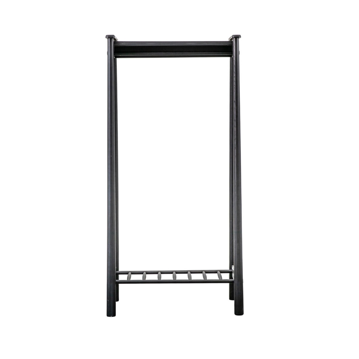 Gallery Wycombe Black Oak Open Wardrobe