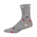 DKNY Women's Patterned Socks, 6 Pack in Blue