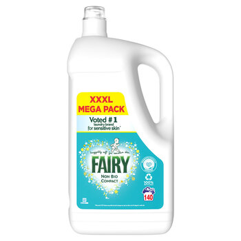 Fairy Non Bio Laundry Liquid, 140 Wash, 4.34L