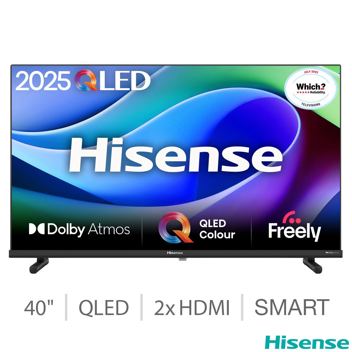 Buy Hisense 40E5QTUK 40 Inch QLED HD Smart TV at Costco.co.uk