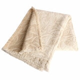 Life Comfort Reversible 100% Cotton Gauze Throw in Taupe, 127 x 162 cm