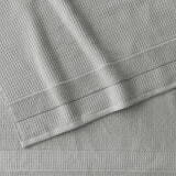 Grey spa waffle towel