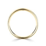 2.0mm Basic Light Court Wedding band. 18ct Yellow Gold