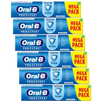 Oral-B Pro-Expert Professional Protection Toothpaste, 6 x 125ml