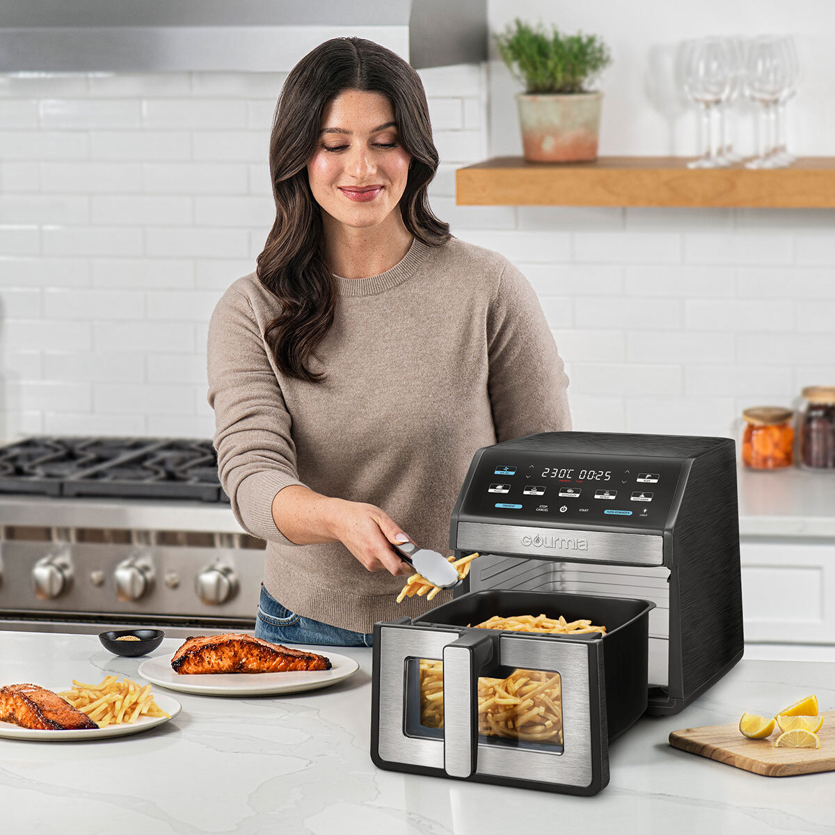 Gourmia 7.6L Digital Air Fryer With Light Window Cost