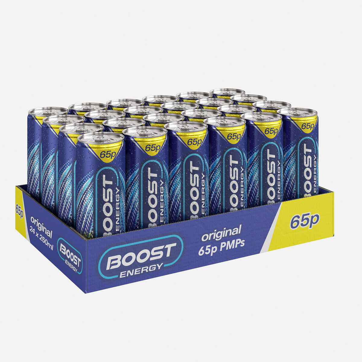 Boost Energy Original PMP 65p, 24 x 250ml | Costco UK