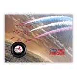 Red Arrows 50p Silver Proof Coin Cover from Royal Mail and The Royal Mint