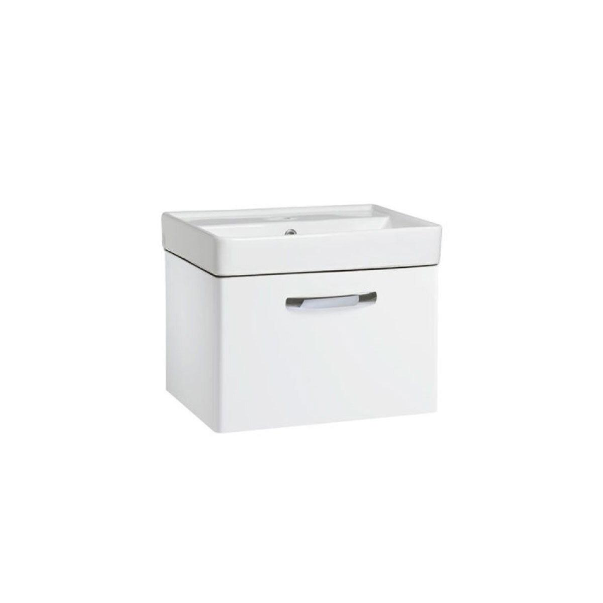 Tavistock Curve 500mm Wall Mounted Vanity Unit in White