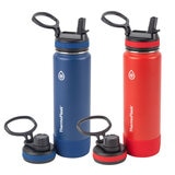 Red and Blue bottles