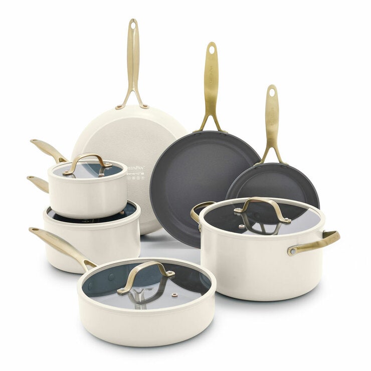 GreenPan Jewel Pro Cook Set, 15 Piece in 2 Colour Sets GreenPan Jewel Pro Cook Set, 15 Piece in 2 Colour Sets