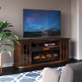 Lifestyle Image of Tresanti Mayson TV Console with Classic Flame